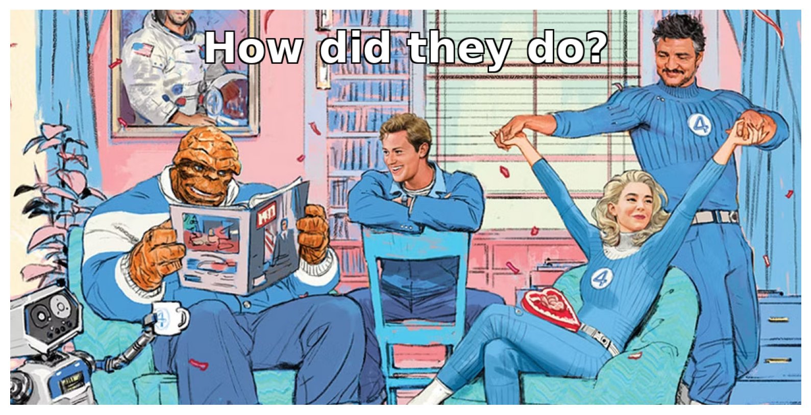 It’s Clobberin’ Time!!! A Review of Fantastic Four: First Steps
